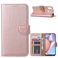 Bookcase Samsung Galaxy A10S hoesje - Rosé Goud