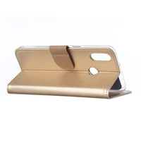 Bookcase Samsung Galaxy A10S hoesje - Goud