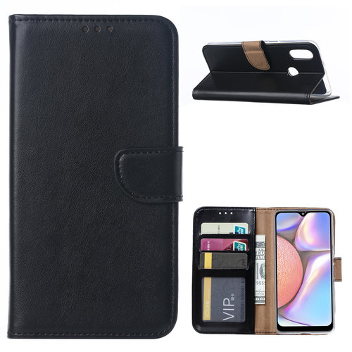 Bookcase Samsung Galaxy A10S hoesje - Zwart