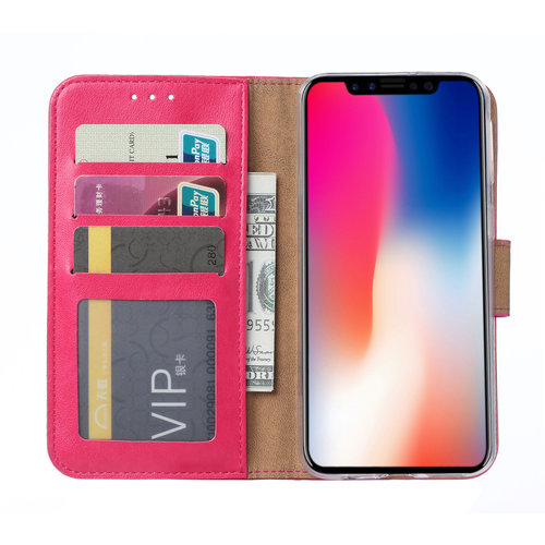 Bookcase Apple iPhone 11 hoesje - Roze