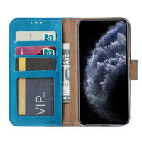 Bookcase Apple iPhone 11 hoesje - Blauw