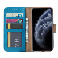 Bookcase Apple iPhone 11 Pro hoesje - Blauw