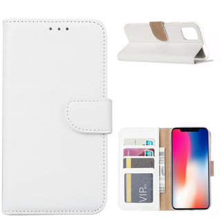 Bookcase Apple iPhone 11 Pro hoesje - Wit