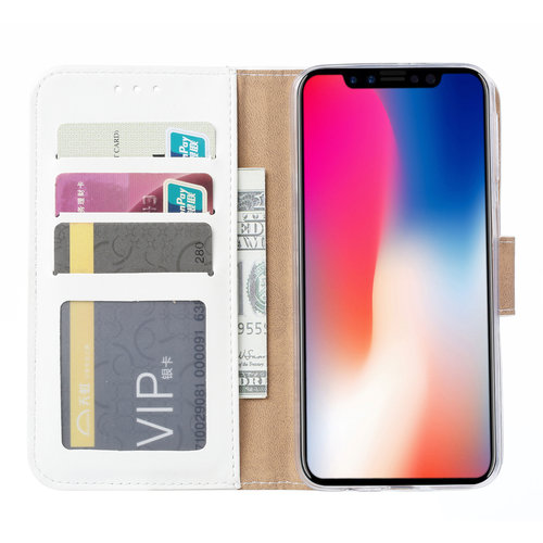 Bookcase Apple iPhone 11 Pro hoesje - Wit