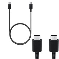 Samsung Originele USB-C / Type-C naar USB-C / Type-C oplaadkabel EP-DA705BBE 1 meter - Zwart