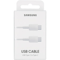 Samsung Originele USB-C / Type-C naar USB-C / Type-C oplaadkabel EP-DA705BWE 1 meter - Wit