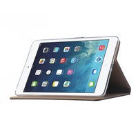 Luxe Lederen Standaard hoes voor de Apple iPad mini 5 (2019) 7.9 inch - Zwart