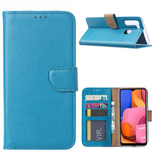 Bookcase Samsung Galaxy A21 hoesje - Blauw