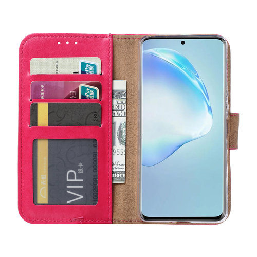 Bookcase Samsung Galaxy S20 Plus hoesje - Roze