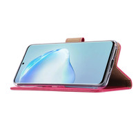 Bookcase Samsung Galaxy S20 hoesje - Roze