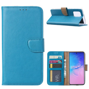 Bookcase Samsung Galaxy S10 Lite hoesje - Blauw