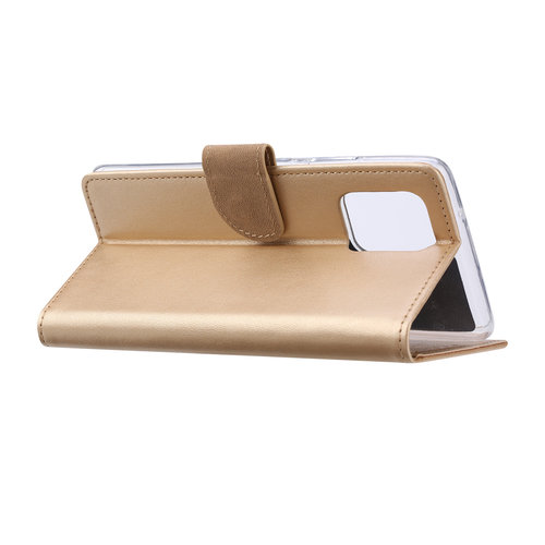 Bookcase Samsung Galaxy S10 Lite hoesje - Goud