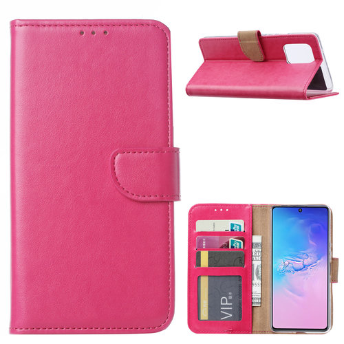 Bookcase Samsung Galaxy S10 Lite hoesje - Roze