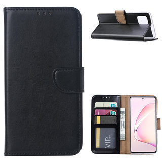 Bookcase Samsung Galaxy Note 10 Lite hoesje - Zwart