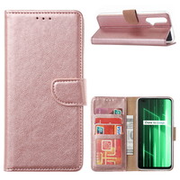 Bookcase Xiaomi Realme X50 5G hoesje - Rosé Goud