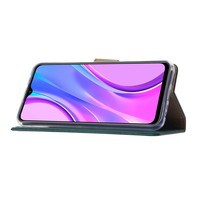 Bookcase Xiaomi Redmi 9 hoesje - Smaragdgroen