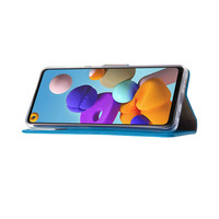 Bookcase Samsung Galaxy A21S hoesje - Blauw