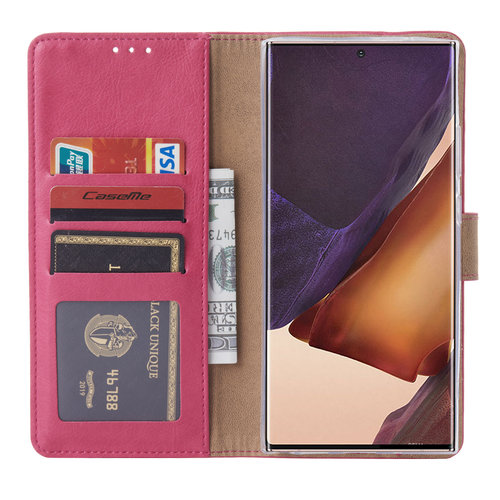 Bookcase Samsung Galaxy Note 20 Ultra hoesje - Roze