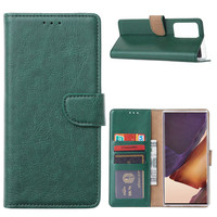 Bookcase Samsung Galaxy Note 20 Ultra hoesje - Smaragdgroen