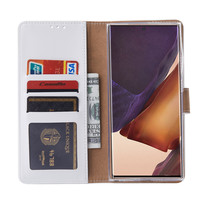 Bookcase Samsung Galaxy Note 20 Ultra hoesje - Wit