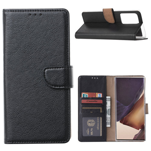 Bookcase Samsung Galaxy Note 20 Ultra hoesje - Zwart