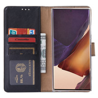 Bookcase Samsung Galaxy Note 20 Ultra hoesje - Zwart