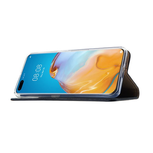 Bookcase Huawei P40 Pro+ Hoesje - Zwart