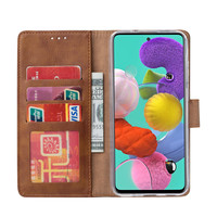 Bookcase Samsung Galaxy A51 hoesje - Bruin