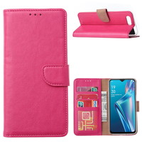 Bookcase Oppo A12s hoesje - Roze