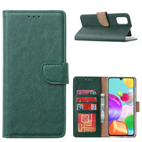 Bookcase Samsung Galaxy A41 hoesje - Smaragdgroen