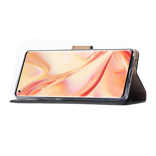 Bookcase Oppo Find X2 Neo hoesje - Zwart