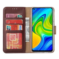 Bookcase Xiaomi Redmi Note 9 Hoesje - Bordeauxrood