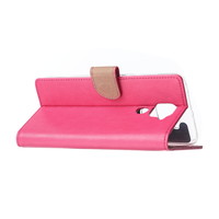 Bookcase Xiaomi Redmi Note 9 Hoesje - Roze