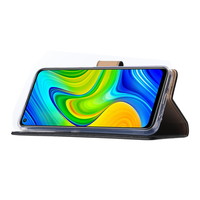 Bookcase Xiaomi Redmi Note 9 Hoesje - Zwart