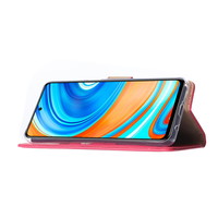 Bookcase Xiaomi Redmi Note 9 Pro Hoesje - Roze