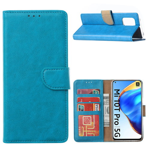 Bookcase Xiaomi Mi 10T Pro 5G Hoesje - Blauw