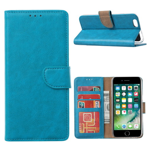 Bookcase Apple iPhone 6 / 6S hoesje - Blauw