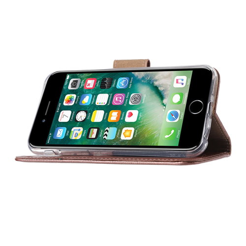 Bookcase Apple iPhone 6 / 6S hoesje - Rosé Goud