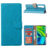 Bookcase Xiaomi Mi Note 10 Lite Hoesje - Blauw