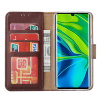 Bookcase Xiaomi Mi Note 10 Lite Hoesje - Bordeauxrood