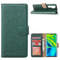 Bookcase Xiaomi Mi Note 10 Lite Hoesje - Smaragdgroen