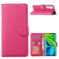 Bookcase Xiaomi Mi Note 10 Lite Hoesje - Roze