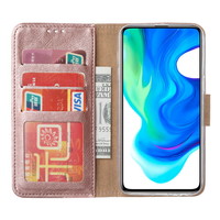 Bookcase Xiaomi Poco F2 Pro Hoesje - Rosé Goud