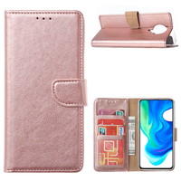 Bookcase Xiaomi Poco F2 Pro Hoesje - Rosé Goud