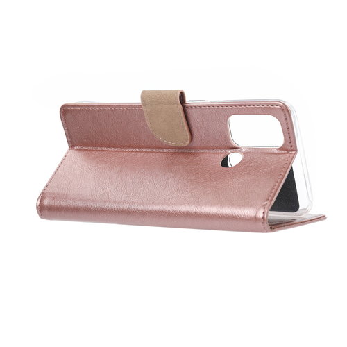 Bookcase Oppo A53 / A53S hoesje - Rosé Goud