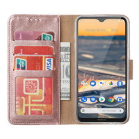 Bookcase Nokia 5.3 hoesje - Rosé Goud