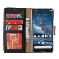 Bookcase Nokia 8.3 hoesje - Zwart