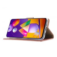 Bookcase Samsung Galaxy M31S hoesje - Rosé Goud
