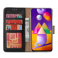 Bookcase Samsung Galaxy M31S hoesje - Zwart