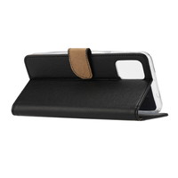 Bookcase Motorola Moto G9 Plus hoesje - Zwart